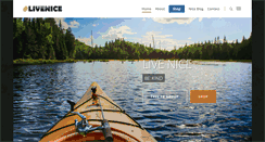 Desktop Screenshot of livenice.com