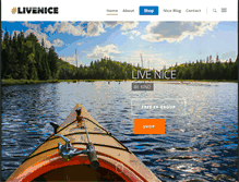 Tablet Screenshot of livenice.com